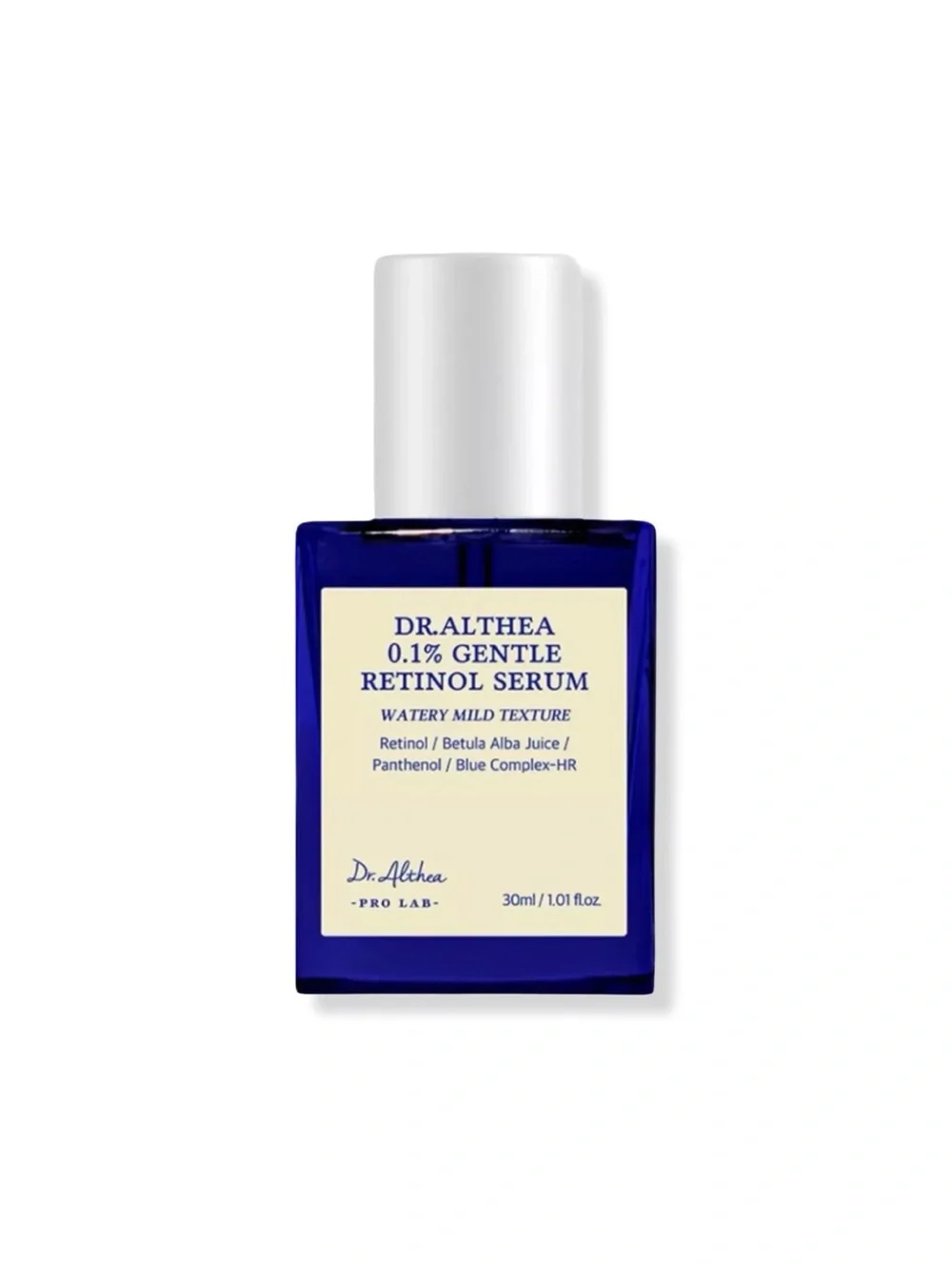 Dr. Althea 0.1% Gentle Retinol Serum Bakuchiol Anti-Aging Sensitive 30ml - NIB
